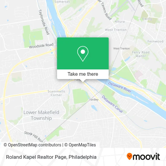 Roland Kapel Realtor Page map