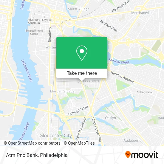 Atm Pnc Bank map