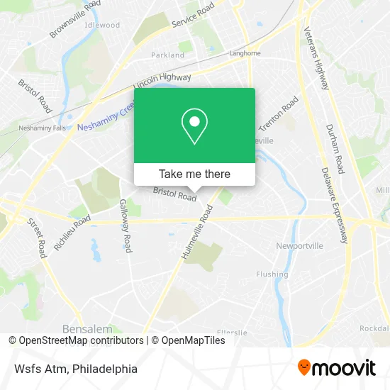 Wsfs Atm map