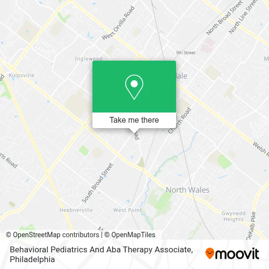 Behavioral Pediatrics And Aba Therapy Associate map