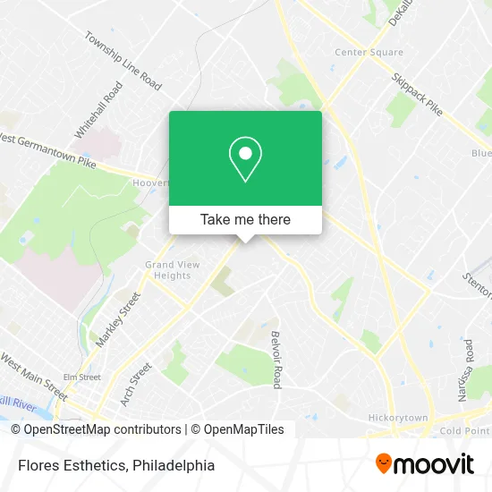 Flores Esthetics map