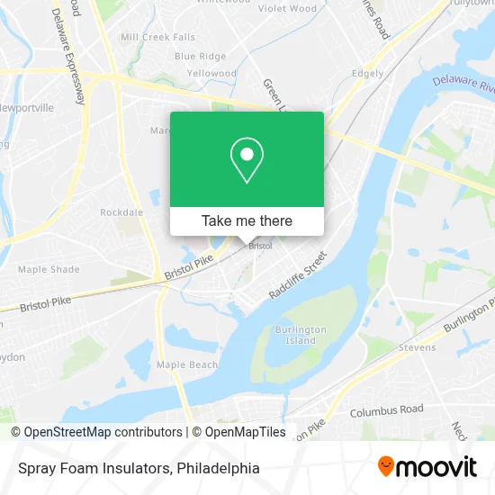 Spray Foam Insulators map