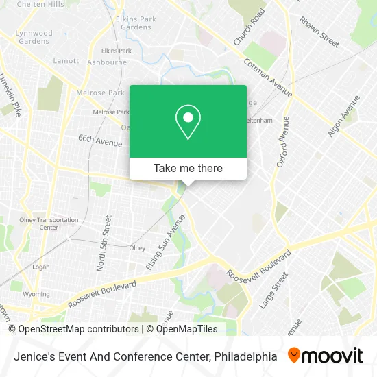 Jenice's Event And Conference Center map