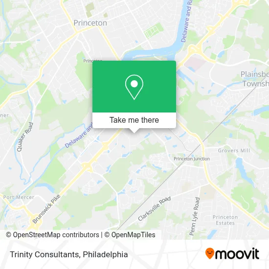 Trinity Consultants map
