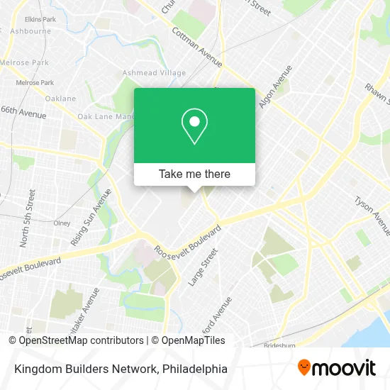 Kingdom Builders Network map
