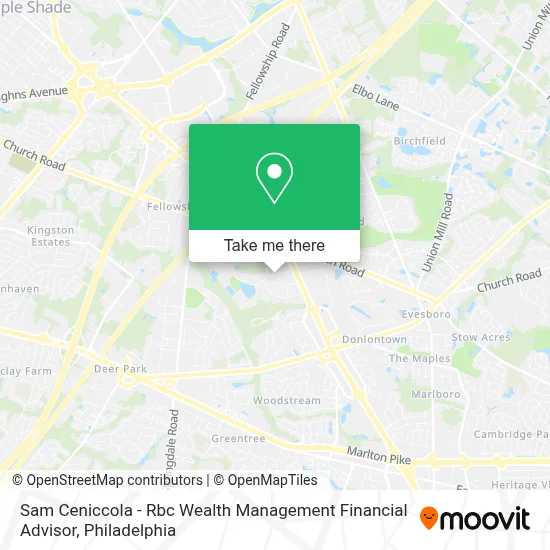 Sam Ceniccola - Rbc Wealth Management Financial Advisor map