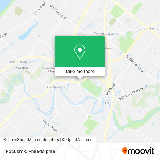 Focusmx map