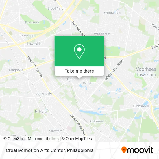 Creativemotion Arts Center map