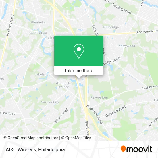 At&T Wireless map