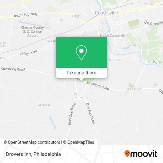 Drovers Inn map