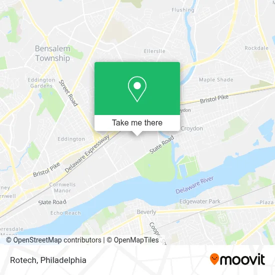 Rotech map