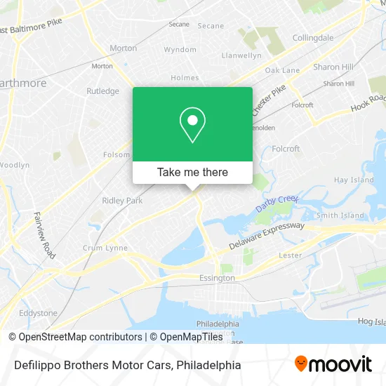 Defilippo Brothers Motor Cars map