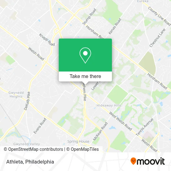 Athleta map