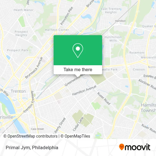 Primal Jym map