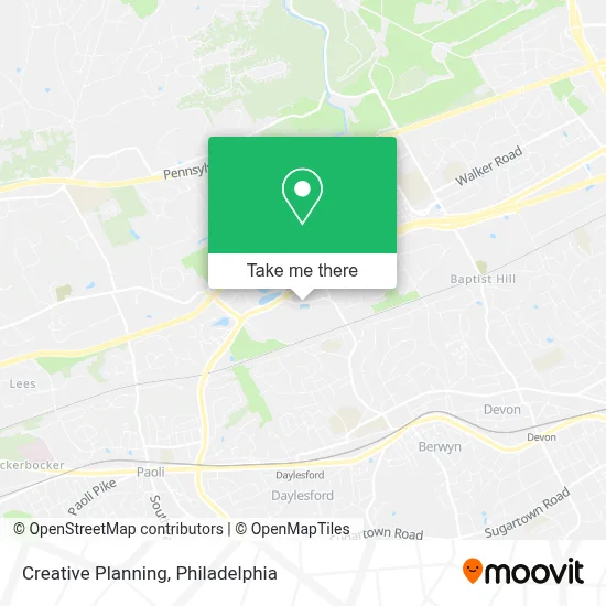 Creative Planning map