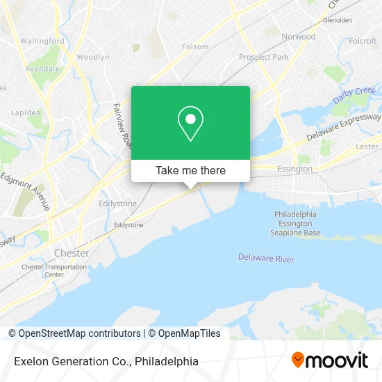 Exelon Generation Co. map