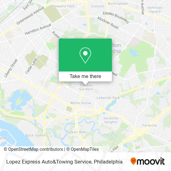 Lopez Express Auto&Towing Service map