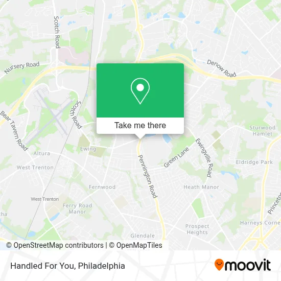 Handled For You map