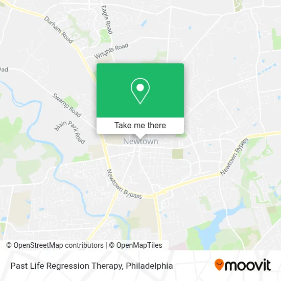Past Life Regression Therapy map