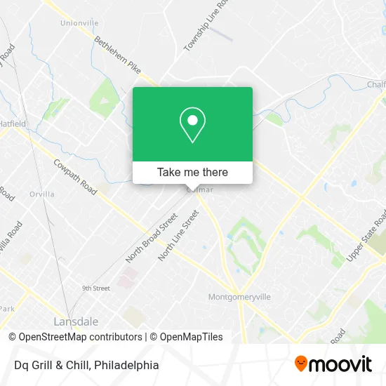 Dq Grill & Chill map