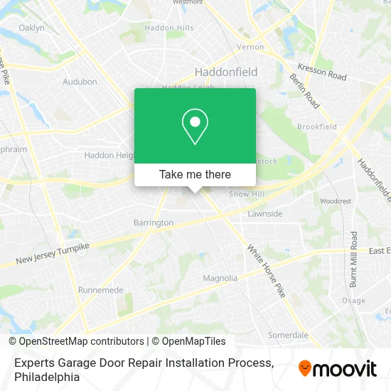 Experts Garage Door Repair Installation Process map