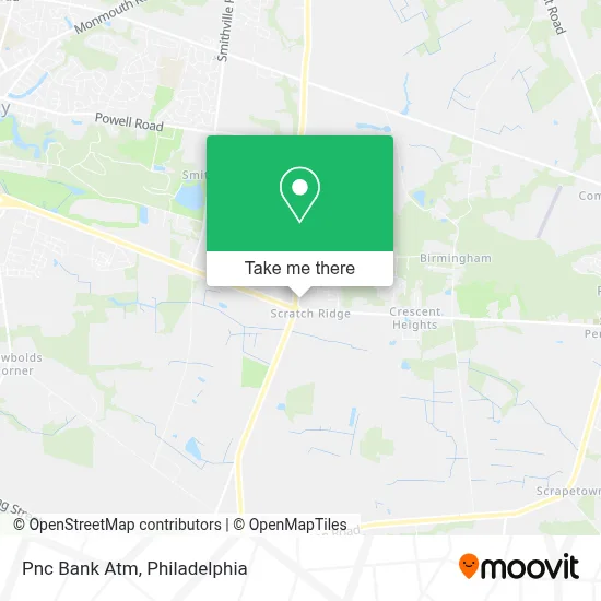 Pnc Bank Atm map