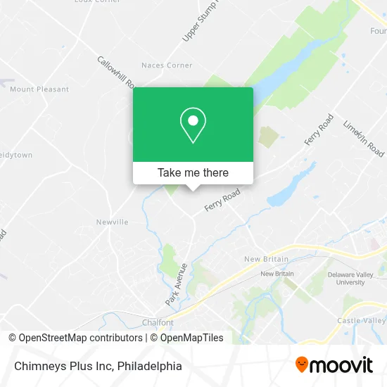 Chimneys Plus Inc map