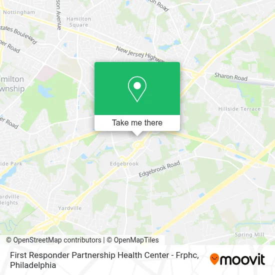 First Responder Partnership Health Center - Frphc map