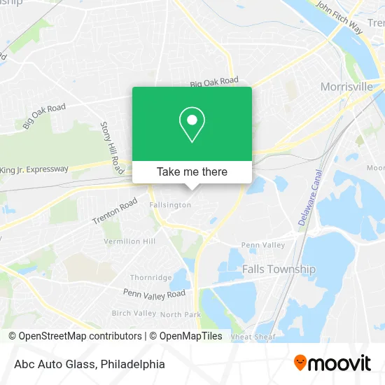 Abc Auto Glass map