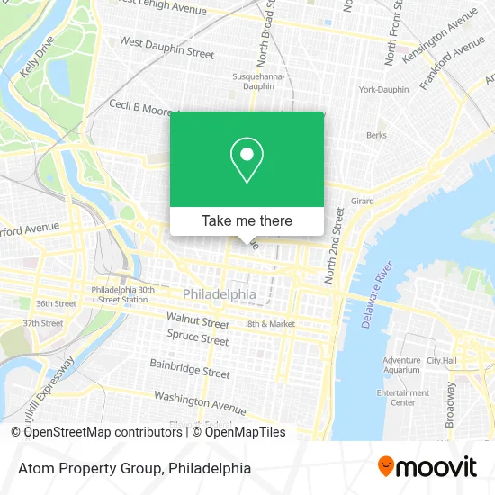 Atom Property Group map