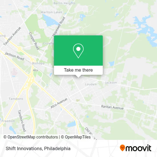 Shift Innovations map