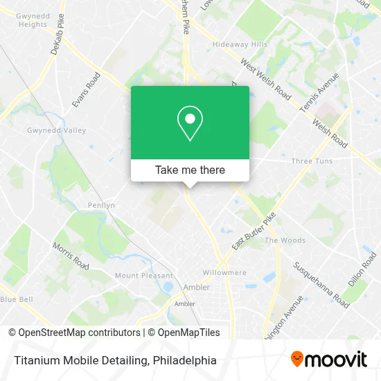 Titanium Mobile Detailing map