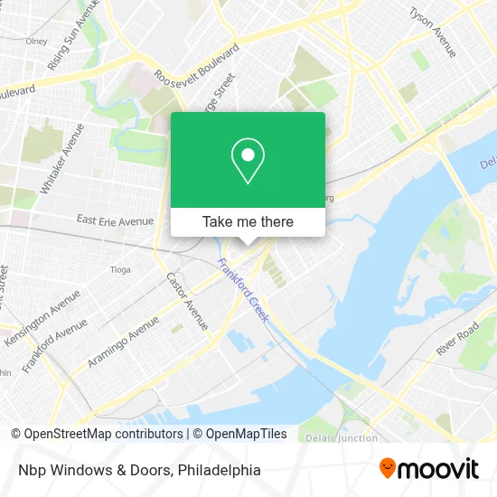 Nbp Windows & Doors map