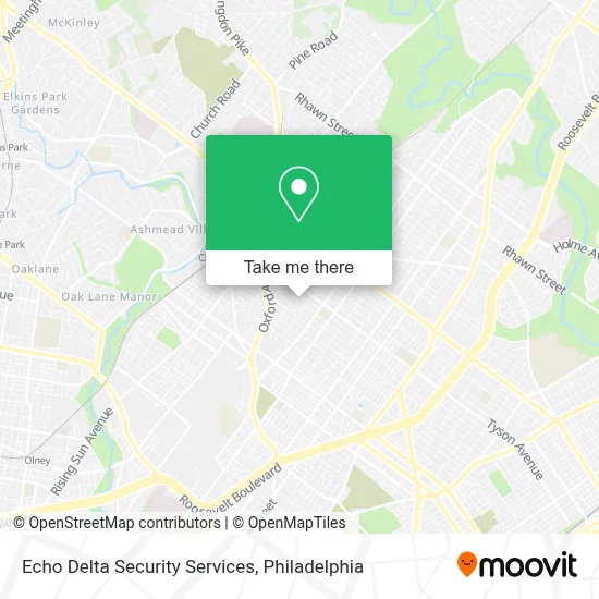Echo Delta Security Services map