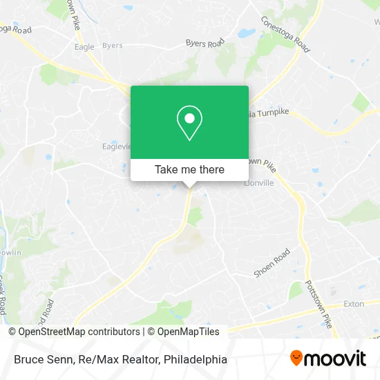 Bruce Senn, Re/Max Realtor map