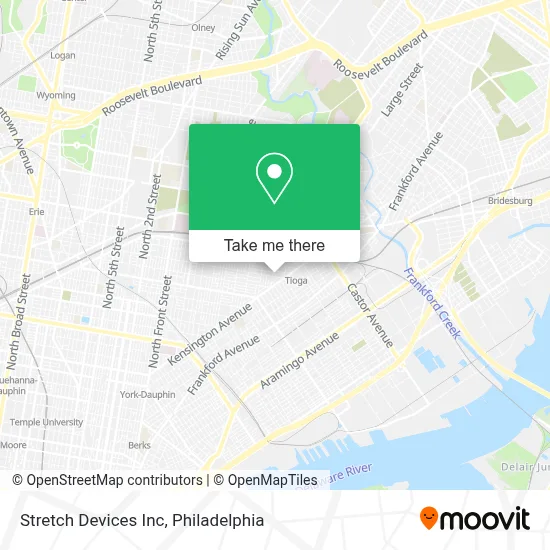 Stretch Devices Inc map