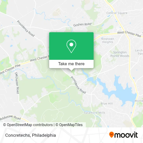 Concretechs map