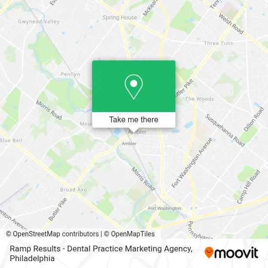 Ramp Results - Dental Practice Marketing Agency map