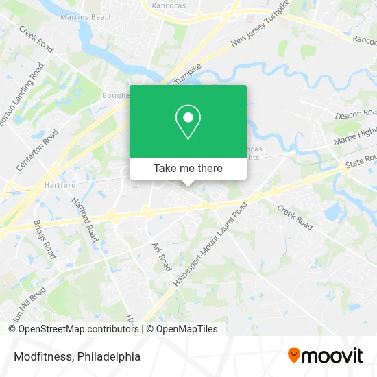 Modfitness map