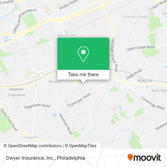 Dwyer Insurance, Inc. map
