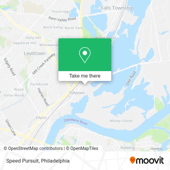 Speed Pursuit map