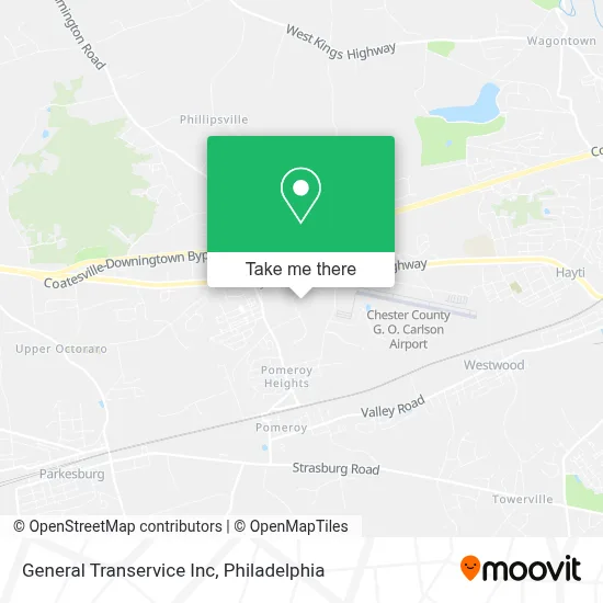General Transervice Inc map