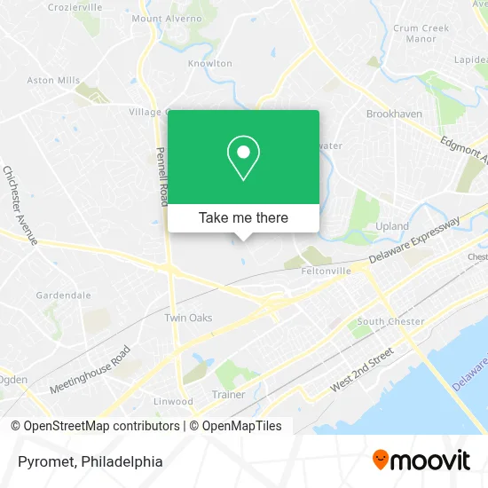 Pyromet map