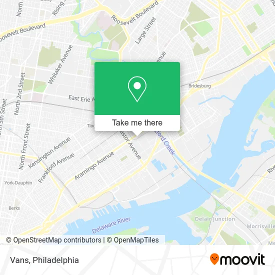Vans map
