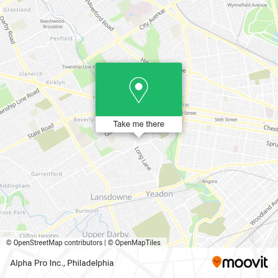Alpha Pro Inc. map