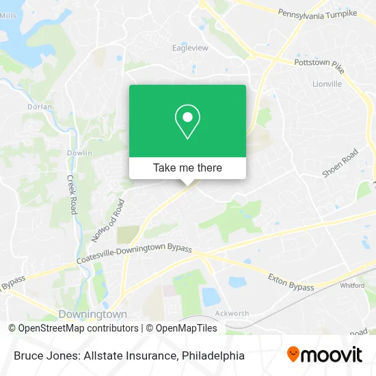 Bruce Jones: Allstate Insurance map