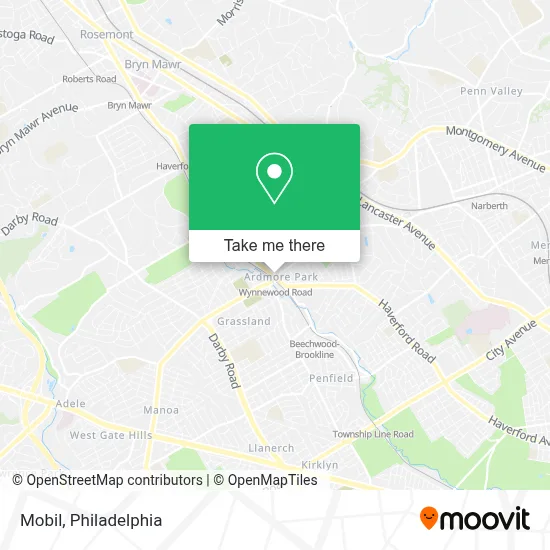 Mobil map