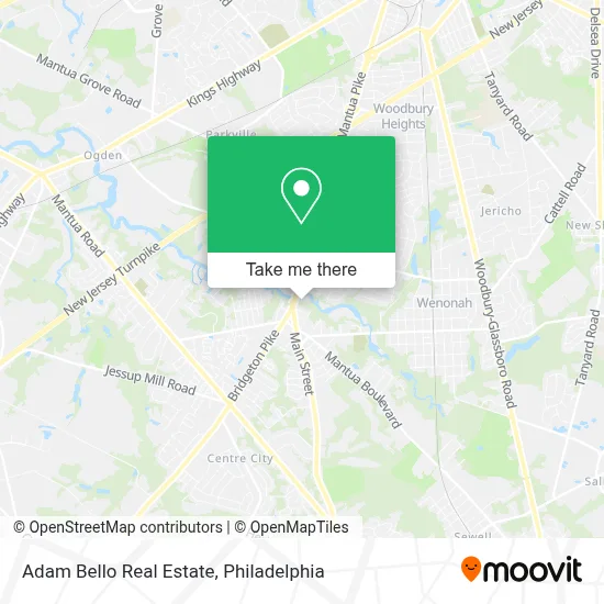 Adam Bello Real Estate map