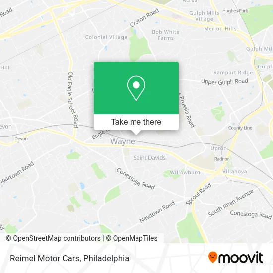 Reimel Motor Cars map