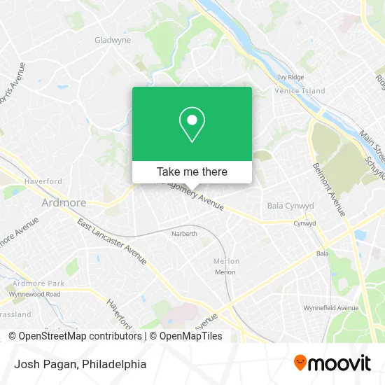 Josh Pagan map